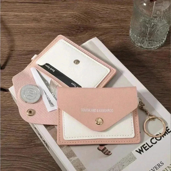 ⚠️Clearance Pink Small Fashion Wallet / Cardholder - Picture 2 of 5